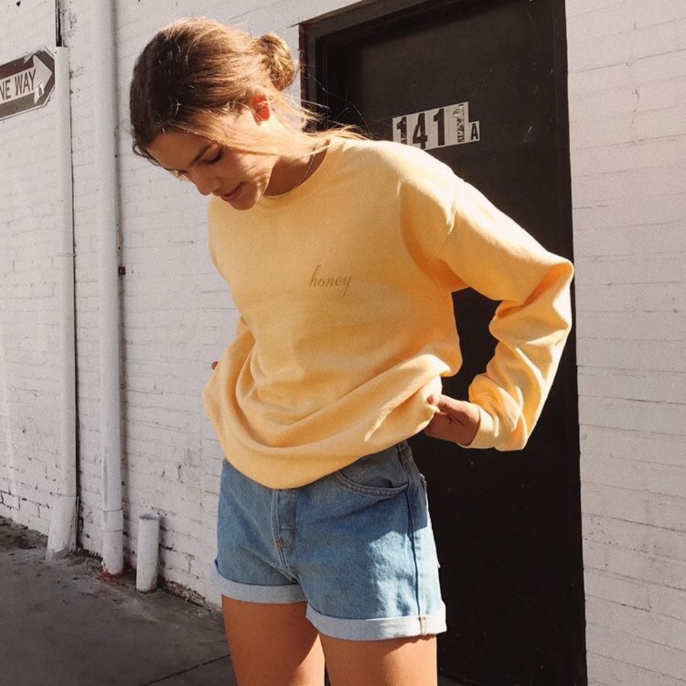 Brandy Melville Honey Sweatshirt
